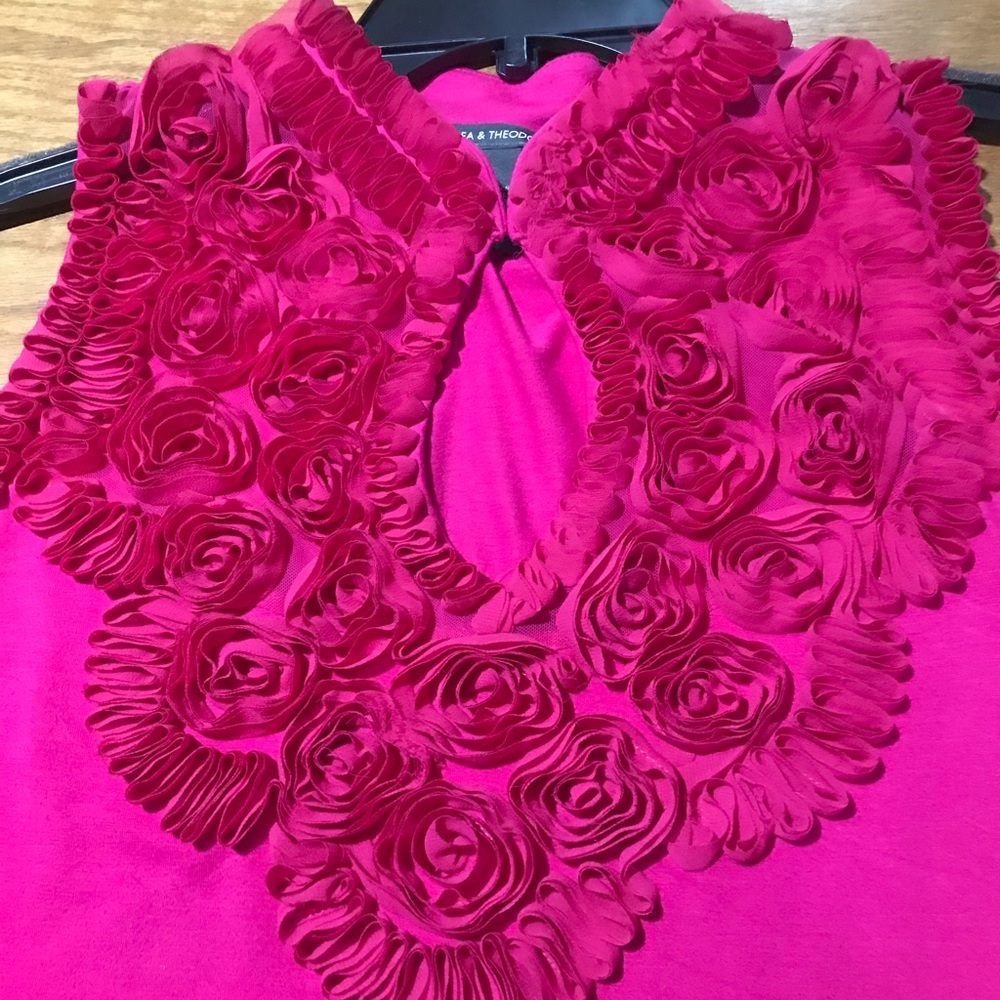 Chelsea & Theodore “Too Cute” Blouse Size XL - Picture 2 of 8